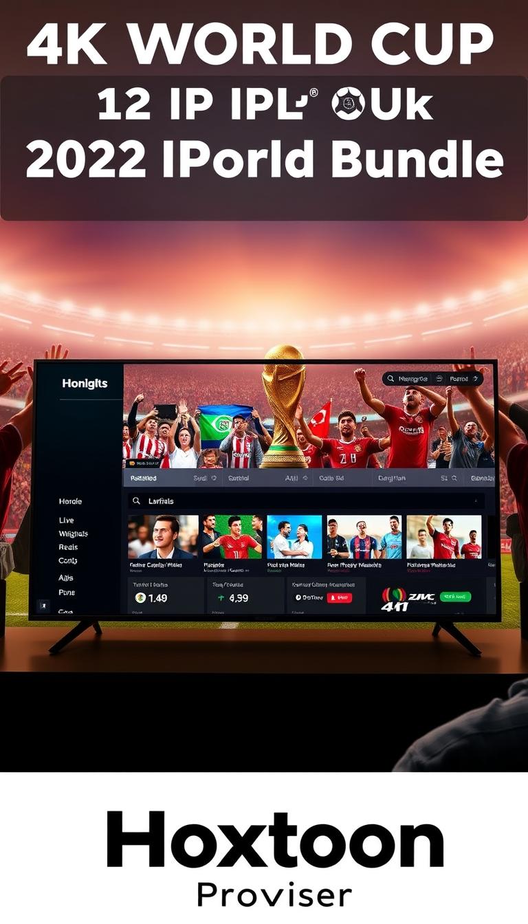 4K IPTV Bundle World Cup