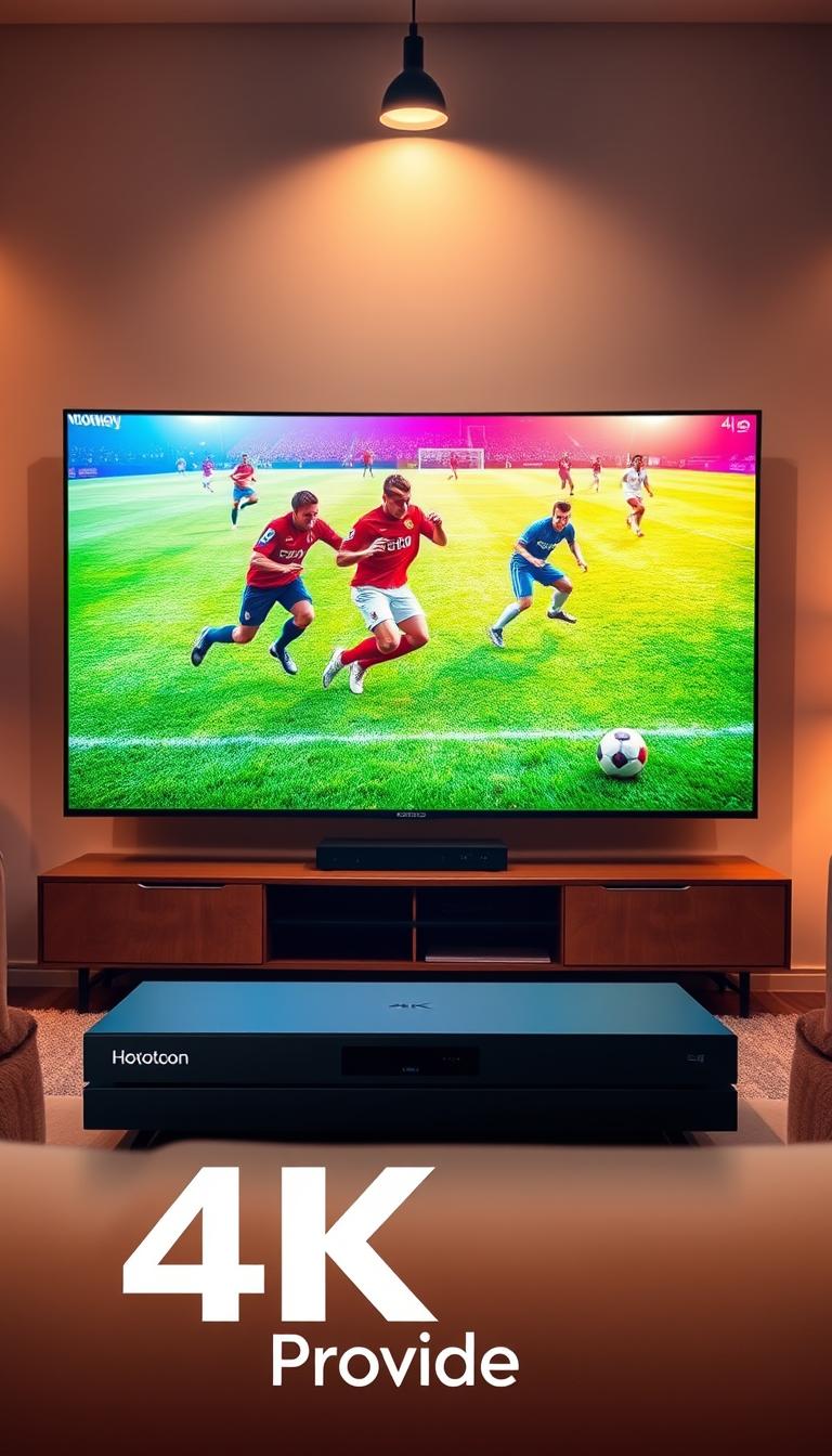 4K Soccer Streaming Service