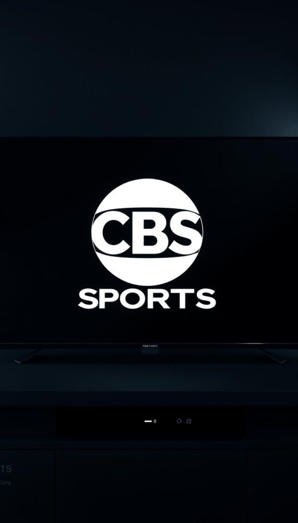 A striking, high-resolution image of the CBS Sports channel logo prominently displayed on a sleek, modern IPTV interface, showcasing the Hoxtoon Provider platform. The logo is crisp and vibrant, set against a dark, minimalist background that exudes a professional, premium aesthetic. The layout is clean and organized, with intuitive navigation controls and a sense of depth and dimensionality. Soft, directional lighting casts subtle shadows, adding depth and visual interest. The overall composition conveys a sense of accessibility, reliability, and the high-quality viewing experience offered by the Hoxtoon Provider IPTV service.