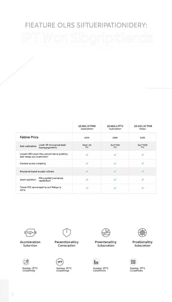 A sleek, modern infographic on a minimalist white background, showcasing the comprehensive pricing details for Hoxtoon Provider's IPTV lifetime Malaysia services. In the foreground, a clean table layout displays tiered subscription plans with their respective features and costs, presented with clear, legible typography. The middle ground features intuitive icons and data visualizations to highlight key value propositions, while the background incorporates subtle geometric patterns and gradients to create a sophisticated, premium aesthetic. The overall composition conveys a sense of professionalism, clarity, and trustworthiness, tailored to appeal to the target audience seeking reliable IPTV solutions in Malaysia.